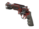 StatTrak™ R8 Revolver | Crimson Web (Battle-Scarred)