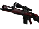 StatTrak™ SCAR-20 | Crimson Web (Minimal Wear)