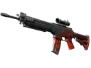 StatTrak™ SG 553 | Darkwing (Battle-Scarred)