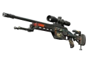 StatTrak™ SSG 08 | Dragonfire (Battle-Scarred)