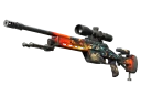 StatTrak™ SSG 08 | Dragonfire (Well-Worn)