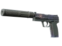 StatTrak™ USP-S | Чёрный лотос (Закаленное в боях)