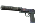 StatTrak™ USP-S | Black Lotus (Battle-Scarred)