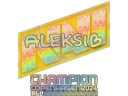 Sticker | Aleksib (Holo, Champion) | Copenhagen 2024