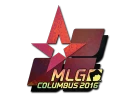 Наклейка | Astralis (голографическая) | MLG Columbus 2016