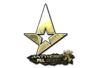 Sticker | Astralis (Gold) | Antwerp 2022