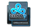 Наклейка | Cloud9 (металлическая) | DreamHack 2014