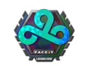 Наклейка | Cloud9 (голографическая) | Лондон-2018