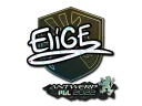 Наклейка | EliGE (Glitter) | Antwerp 2022