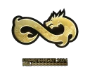 Наклейка | Eternal Fire (Gold) | Copenhagen 2024