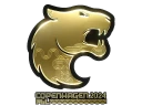 Наклейка | FURIA (Gold) | Copenhagen 2024