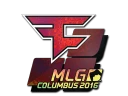Наклейка | FaZe Clan (голографическая) | MLG Columbus 2016