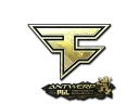 Sticker | FaZe Clan (Gold) | Antwerp 2022