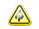 Sticker | Flammable (Foil)
