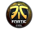 Наклейка | Fnatic (металлическая) | Катовице-2019