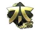 Наклейка | Fnatic (золотая) | Рио 2022
