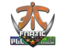 Наклейка | Fnatic (голографическая) | Краков-2017