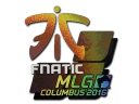 Наклейка | Fnatic (голографическая) | MLG Columbus 2016