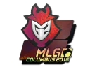 Наклейка | G2 Esports (голографическая) | MLG Columbus 2016