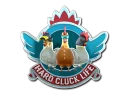 Наклейка | Hard Cluck Life(Foil)