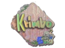 Наклейка | Krimbo (голографическая) | Рио 2022