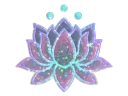 Sticker | Lotus (Glitter)