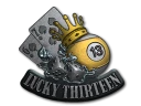 Sticker | Lucky 13 (Foil)