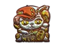 Sticker | Lucky Cat (Foil)