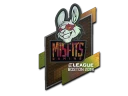 Наклейка | Misfits Gaming (голографическая) | Бостон-2018