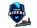 Sticker | Movistar Riders (Foil) | Stockholm 2021