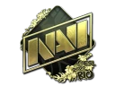 Наклейка | Natus Vincere (золотая) | Рио 2022