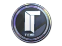 Наклейка | Titan (голографическая) | Кёльн-2014