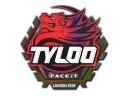 Наклейка | Tyloo (голографическая) | Лондон-2018