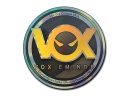 Наклейка | Vox Eminor (голографическая) | Кёльн-2014