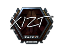 Sticker | Xizt (Foil) | London 2018
