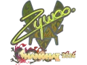 Наклейка | ZywOo (голографическая) | Шанхай-2024