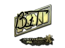 Наклейка | b1t (Gold) | Antwerp 2022