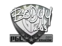 Наклейка | bodyy | Krakow 2017