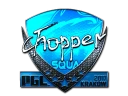 Наклейка | chopper (Foil) | Krakow 2017