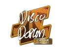 Наклейка | disco doplan | Атланта-2017