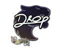 Наклейка | drop (блёстки) | Париж 2023
