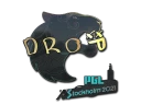 Наклейка | drop (голографическая) | Стокгольм-2021