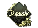 Наклейка | dupreeh (золотая) | Рио 2022