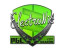 Наклейка | electronic | Krakow 2017