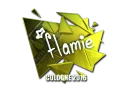 Наклейка | flamie (Foil) | Cologne 2016