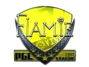 Наклейка | flamie (Foil) | Krakow 2017