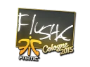 Наклейка | flusha | Кёльн-2015
