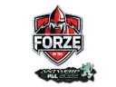 Наклейка | forZe eSports (Glitter) | Antwerp 2022