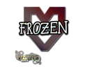 Наклейка | frozen (блёстки) | Париж 2023