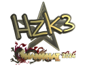 Sticker | hallzerk (Gold) | Shanghai 2024